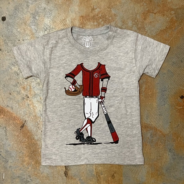 USC Gamecocks Baseball Player Tee by Wes & Willy