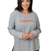 CLEMSON TIGERS RIBBED PULLOVER