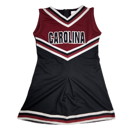 USC Gamecocks 1-Piece Cheer Dress Black USC Gamecocks 1-Piece Cheer Dress Black