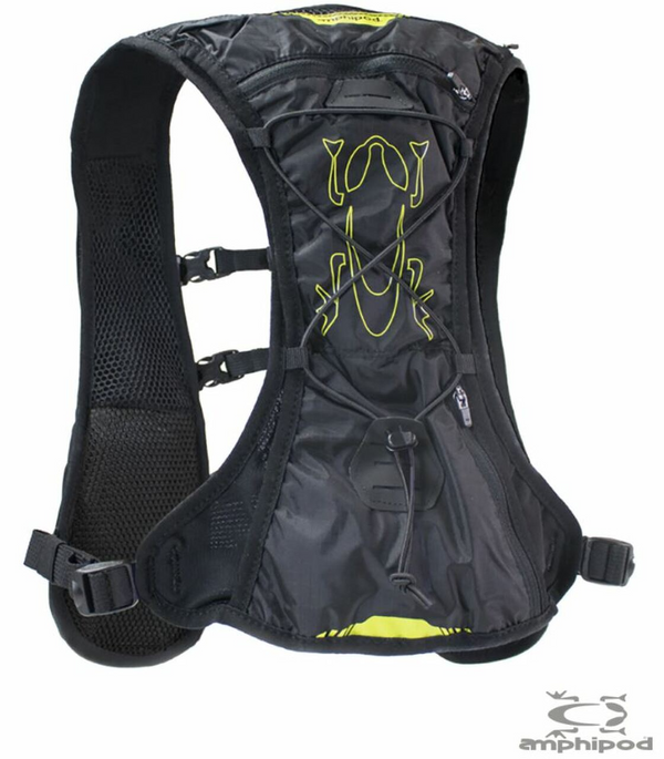 Pure Run Minimalist Vest Black w/Reservoir (2 sizes)